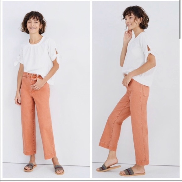 COPY - NWT Madewell Slim Emmet Crops - Picture 2 of 8
